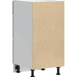 vidaXL Mueble bajo de cocina Lucca Roble ahumado Discount