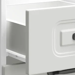 vidaXL Armarios Y Almacenamiento-Mueble bajo de cocina Kalmar madera de ingeniería blanca