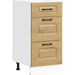 vidaXL Armarios Y Almacenamiento-Mueble bajo de cocina Kalmar madera ingeniería
