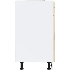 vidaXL Mueble bajo de cocinaporto roble sonoma madera reconstituida Madera reciclada Clearance