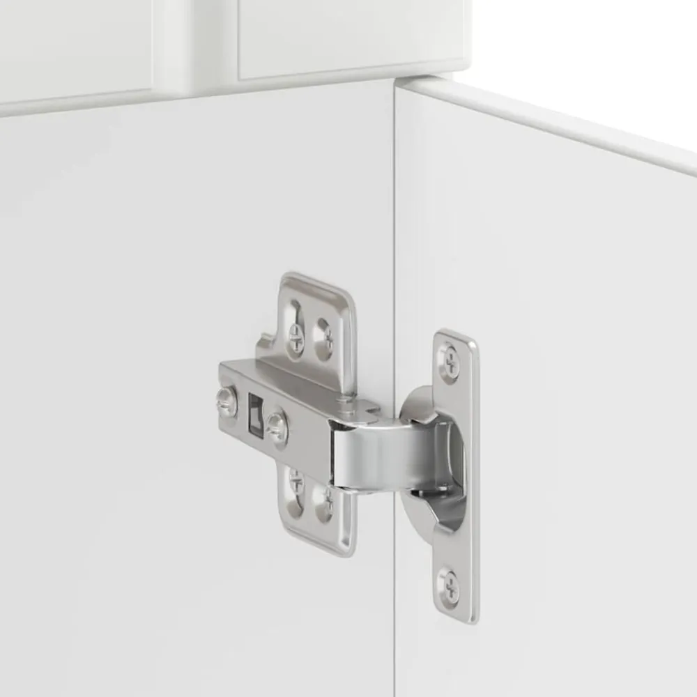 vidaXL Armarios Y Almacenamiento-Mueble bajo de cocina Lucca madera de ingeniería blanca