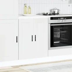 vidaXL Armarios Y Almacenamiento-Mueble bajo de cocinaPorto madera contrachapada blanca