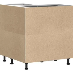 vidaXL Armarios Y Almacenamiento-Mueble bajo esquina de cocina Lucca madera reconstituida