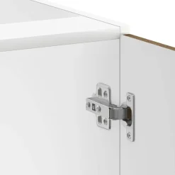 vidaXL Armarios Y Almacenamiento-Mueble bajo fregadero Lucca madera contrachapada