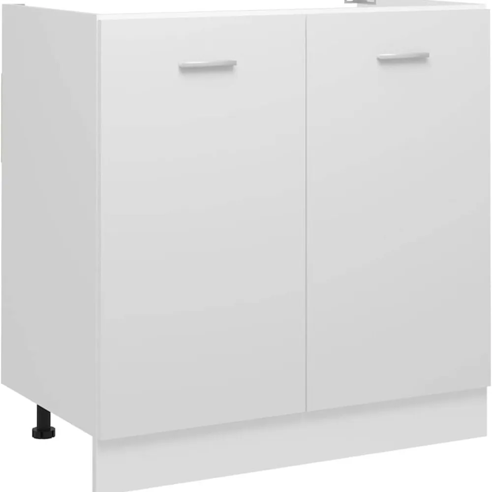 vidaXL Armarios Y Almacenamiento-Mueble bajo fregadero "Lyon" 80x46x81,5 cm madera de ingeniería