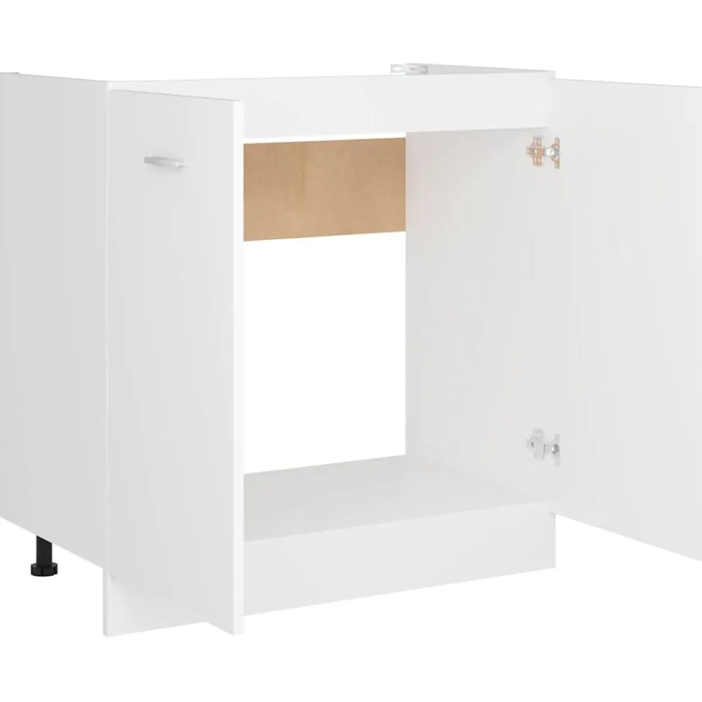 vidaXL Armarios Y Almacenamiento-Mueble bajo fregadero "Lyon" 80x46x81,5 cm madera de ingeniería