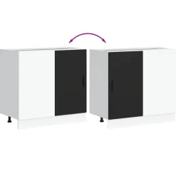 vidaXL Mueble bajo para fregadero 