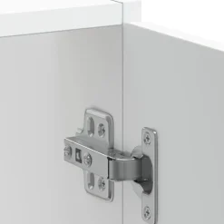 vidaXL Mueble bajo para fregadero Kalmar 60x46x81,5 cm Blanco New