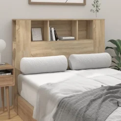vidaXL Mueble cabecero color 120x18,5x102,5 cm Roble Sonoma Clearance