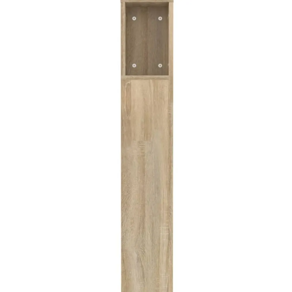 vidaXL Mueble cabecero color 120x18,5x102,5 cm Roble Sonoma Clearance