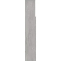 vidaXL Mueble cabecero gris hormigón 120x19x103,5 cm Gris hormigón Hot