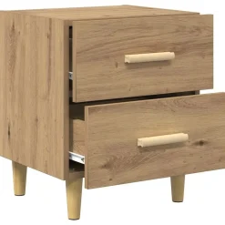 vidaXL Mueble cama con cajón Roble artesanal 40 x 35 x 47.5cm Roble artisan Discount