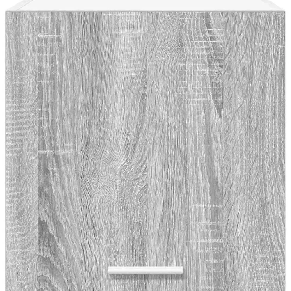 vidaXL Mueble colgante con puerta 2 pcs y 40 x 31 x 40 cm Gris sonoma Online