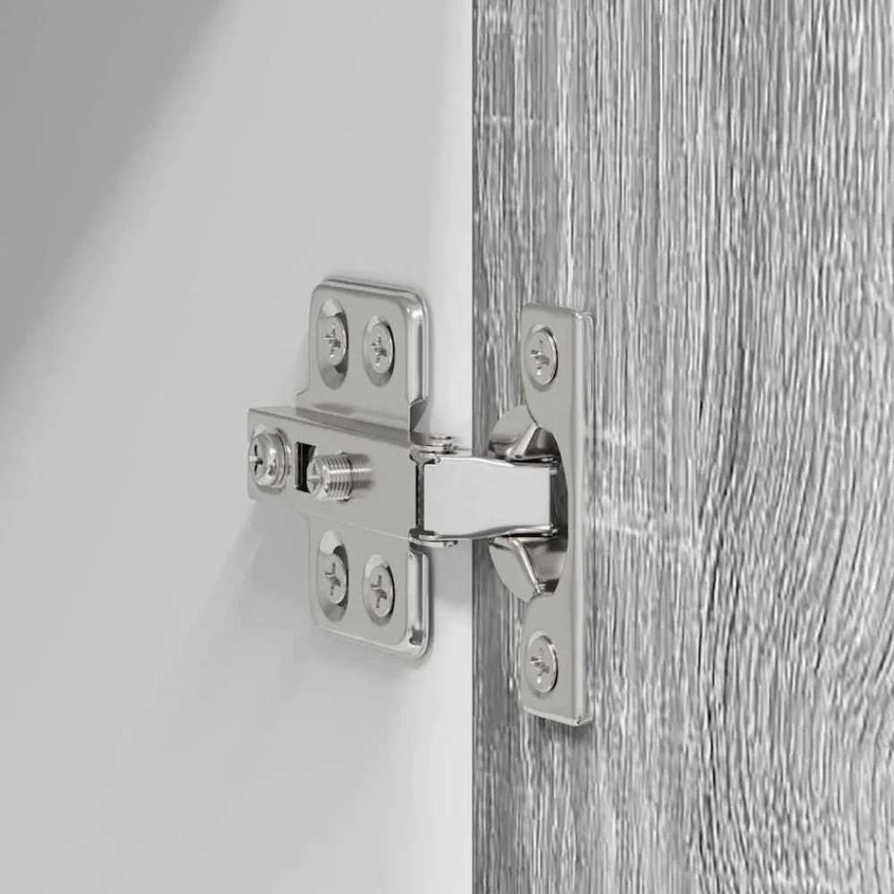 vidaXL Mueble colgante con puerta 2 pcs y 40 x 31 x 40 cm Gris sonoma Online