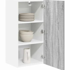 vidaXL Armarios Y Almacenamiento-Mueble colgante con puerta y 40 x 31 x 80 cm