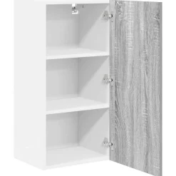 vidaXL Armarios Y Almacenamiento-Mueble colgante con puerta y 40 x 31 x 80 cm