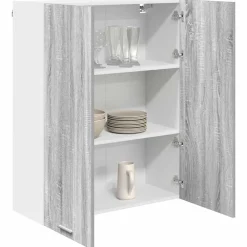 vidaXL Armarios Y Almacenamiento-Mueble colgante con almacenamiento 80 x 31 x 100 cm