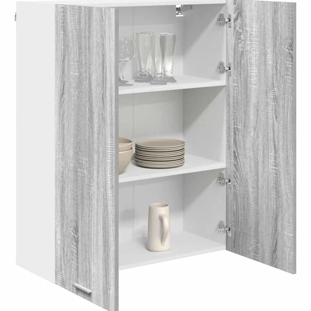 vidaXL Armarios Y Almacenamiento-Mueble colgante con almacenamiento 80 x 31 x 100 cm
