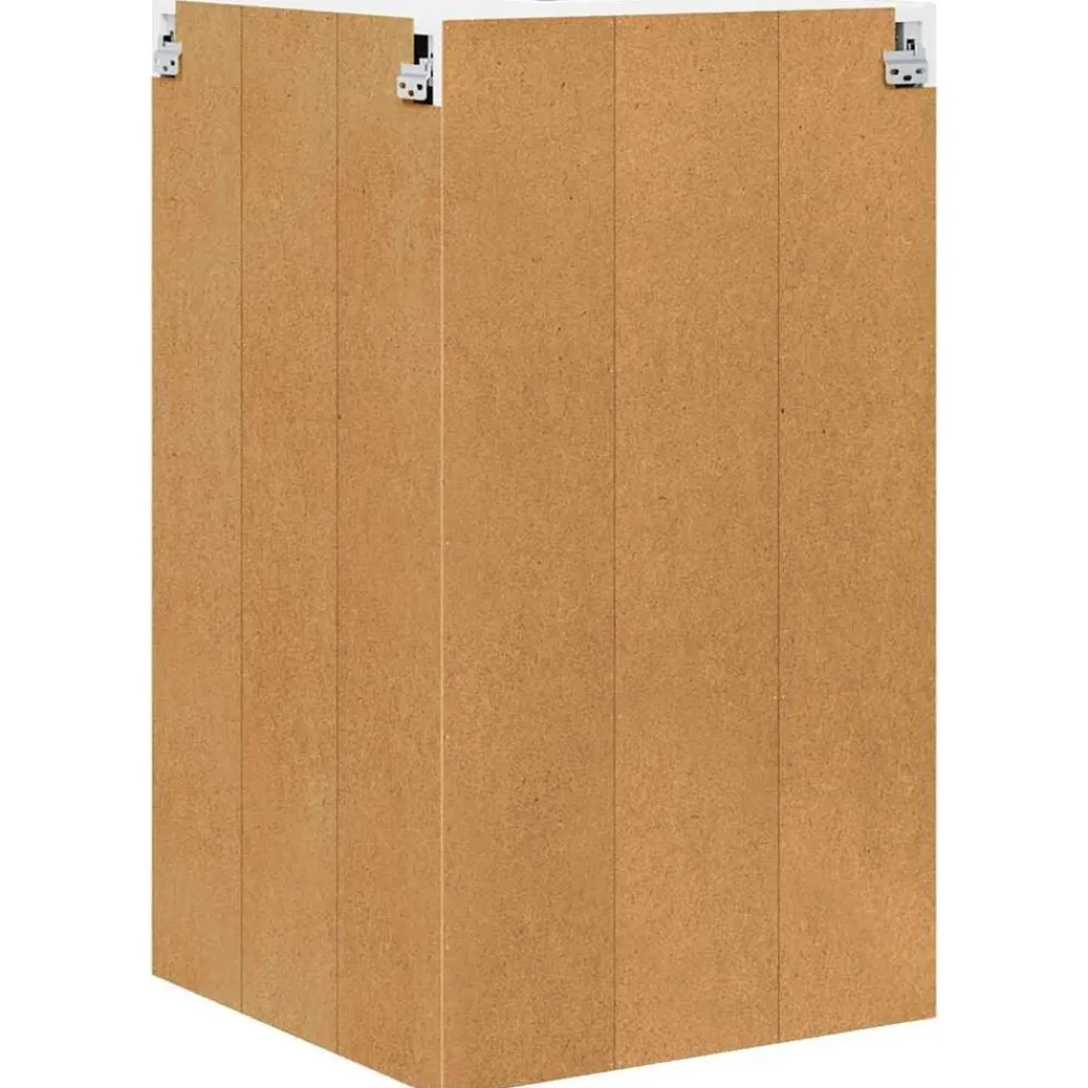 vidaXL Mueble colgante con puerta y 57 x 57 x 100 cm Gris concreto