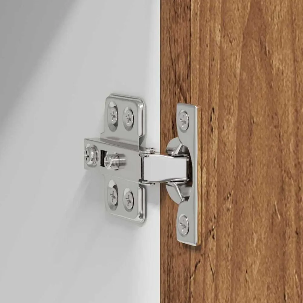 vidaXL Mueble colgante con almacenamiento Madera vieja 60 x 31 x 80 cm Madera envejecida Outlet
