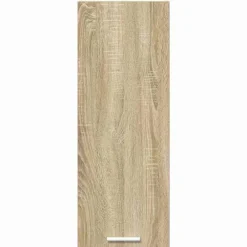 vidaXL Mueble colgante con puerta Roble Sonoma y 30 x 31 x 80 cm Madera reciclada Hot