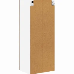 vidaXL Mueble colgante con puerta 40 x 31 x 100 cm Roble ahumado Clearance