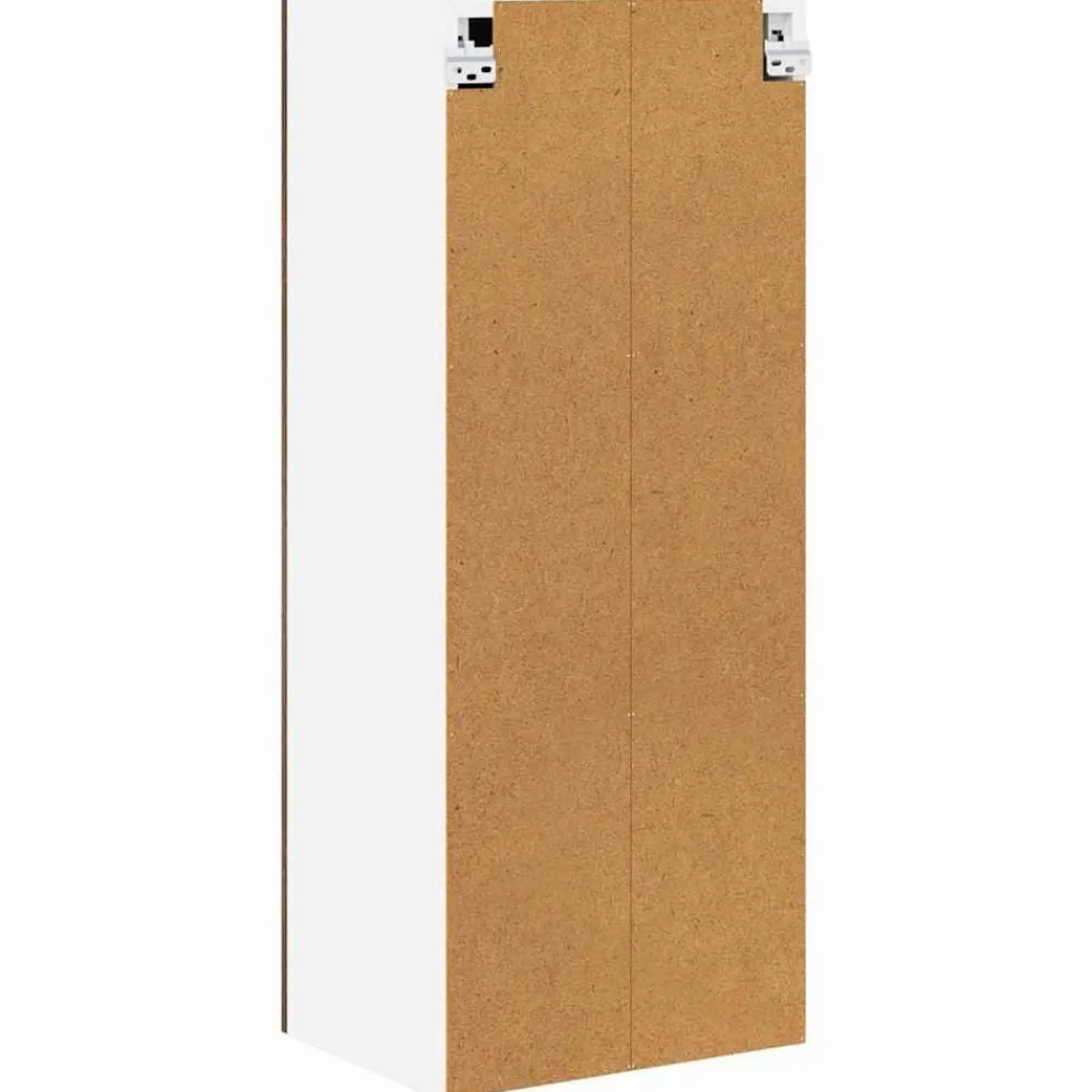 vidaXL Mueble colgante con puerta 40 x 31 x 100 cm Roble ahumado Clearance