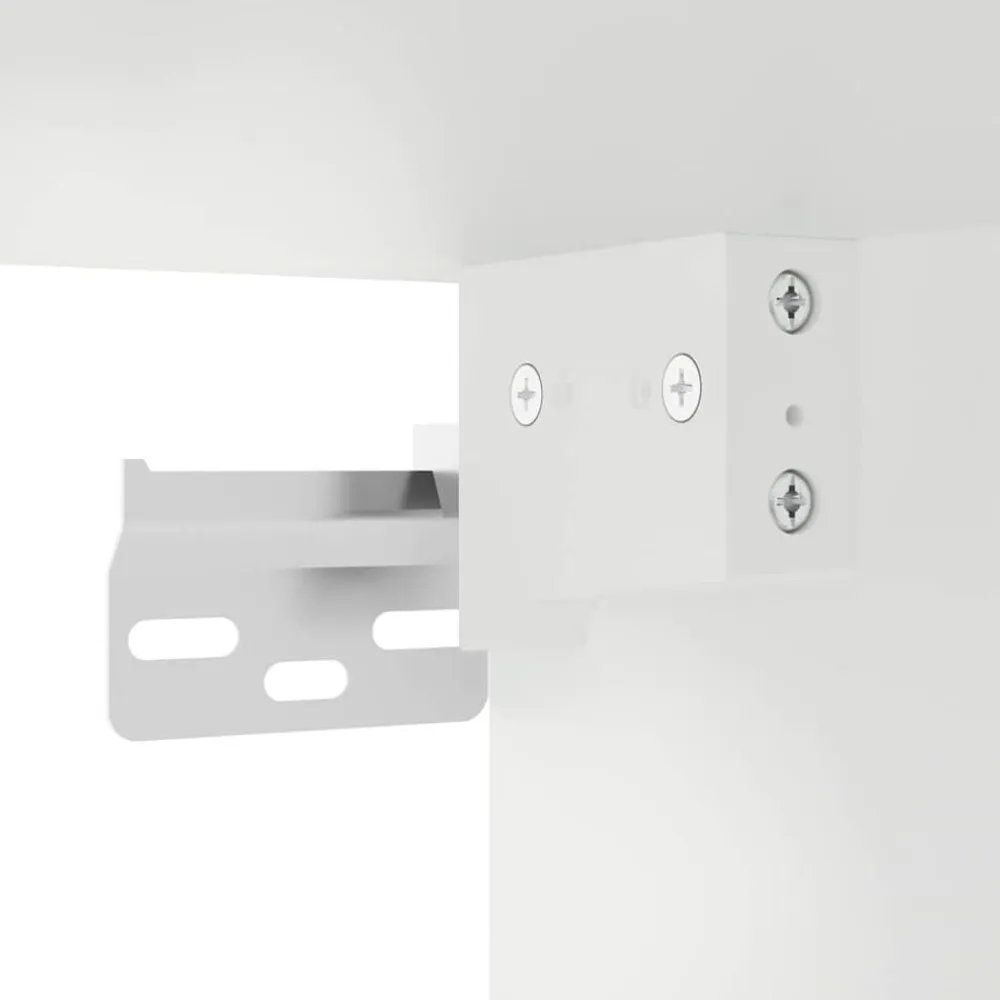 vidaXL Mueble colgante con puerta 40 x 31 x 100 cm Roble ahumado Clearance