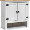 vidaXL Mueble colgante Corona 70 x 33 x 71,5 cm Madera de pino macizo Discount
