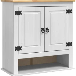 vidaXL Mueble colgante Corona 70 x 33 x 71,5 cm Madera de pino macizo Discount