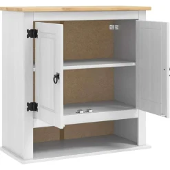 vidaXL Mueble colgante Corona 70 x 33 x 71,5 cm Madera de pino macizo Discount