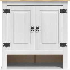 vidaXL Mueble colgante Corona 70 x 33 x 71,5 cm Madera de pino macizo Discount