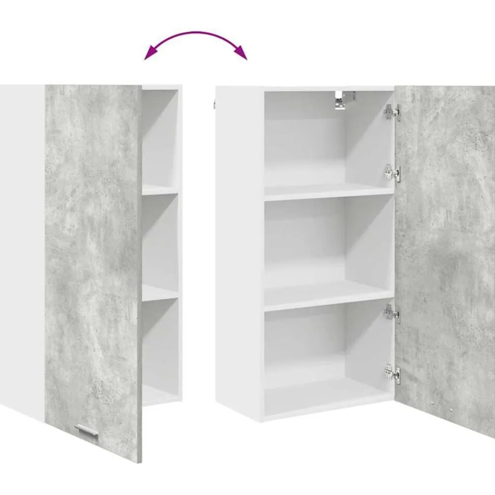 vidaXL Armarios Y Almacenamiento-Mueble colgante con puerta y 50 x 31 x 100 cm