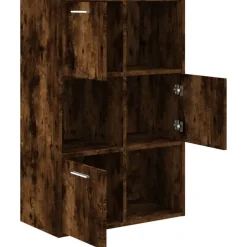 vidaXL Mueble de almacenaje 60x29,5x90 cm Roble ahumado Hot