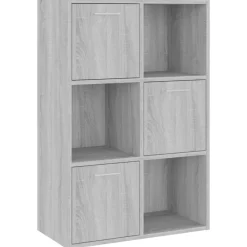 vidaXL Estanterías-Mueble de almacenaje 60x29,5x90 cm
