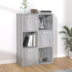vidaXL Estanterías-Mueble de almacenaje 60x29,5x90 cm