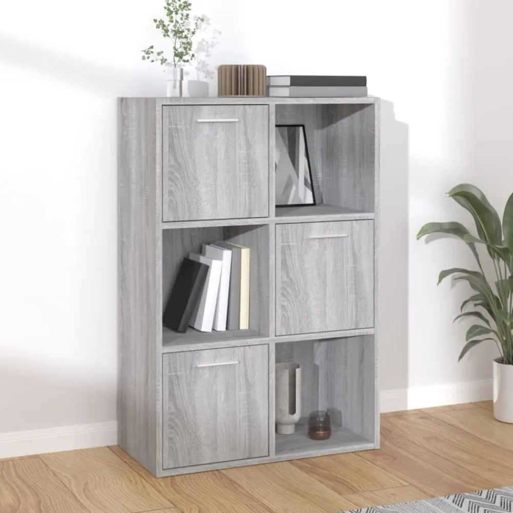 vidaXL Estanterías-Mueble de almacenaje 60x29,5x90 cm