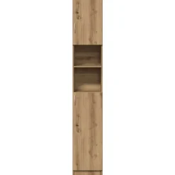 vidaXL Conjuntos De Muebles-Mueble de baño Artisan Oak 32x25,5x190 cm Madera de ingeniería