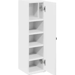 vidaXL Conjuntos De Muebles-Mueble de baño con portarrollos 20,5x22x72 cm