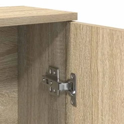 vidaXL Conjuntos De Muebles-Mueble de baño con portarrollos 39x22x90 cm