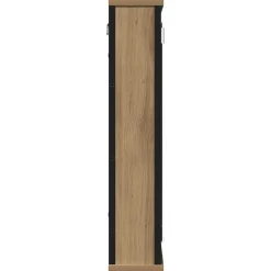 vidaXL Mueble de baño con espejo de roble artesanal 42x12x60 cm Roble artisan Online