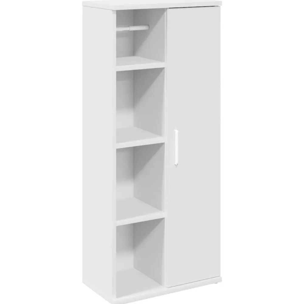 vidaXL Conjuntos De Muebles-Mueble de baño con portarrollos 39x22x90 cm