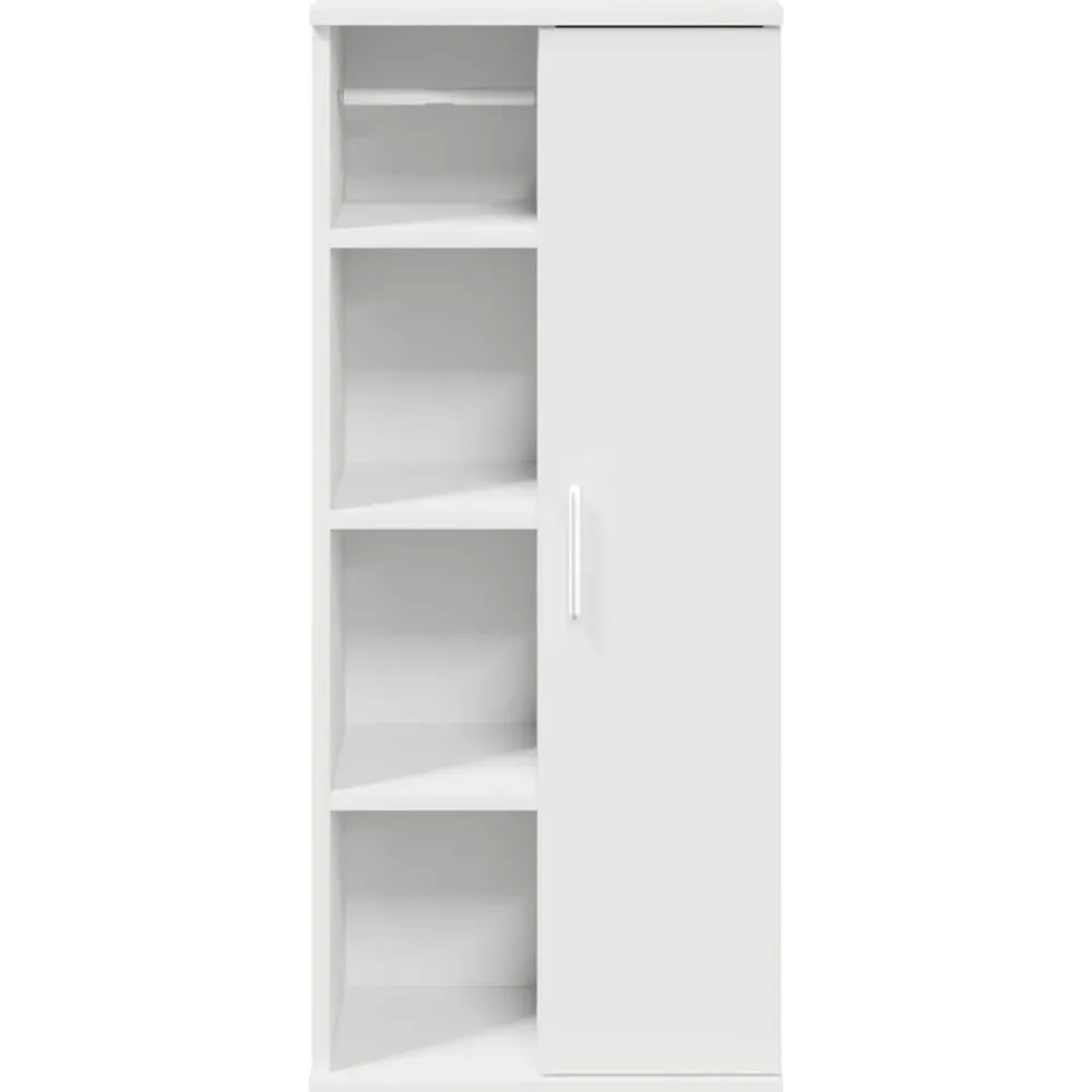 vidaXL Conjuntos De Muebles-Mueble de baño con portarrollos 39x22x90 cm