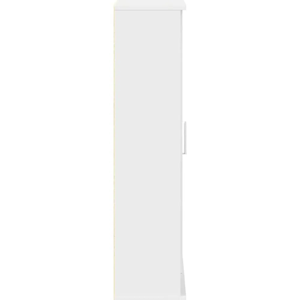 vidaXL Conjuntos De Muebles-Mueble de baño con portarrollos 39x22x90 cm