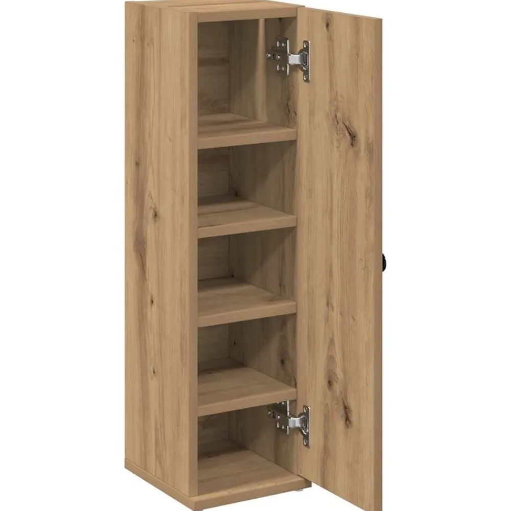 vidaXL Conjuntos De Muebles-Mueble de baño con portarrollos 20,5x22x72 cm