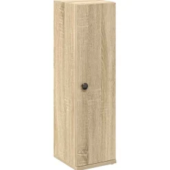 vidaXL Mueble de baño con portarrollos 20,5x22x72 cm Roble Sonoma Best