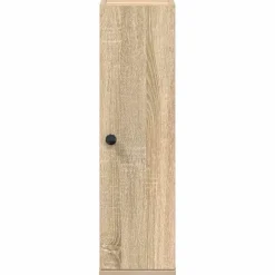 vidaXL Mueble de baño con portarrollos 20,5x22x72 cm Roble Sonoma Best