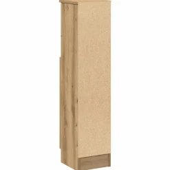 vidaXL Mueble de baño con portarrollos 20,5x22x90 cm Roble artisan Outlet