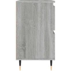 vidaXL Mueble de baño madera de ingeniería 80x33x60 cm Gris sonoma Clearance