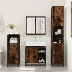 vidaXL Conjuntos De Muebles-Mueble de baño para lavabo 65x33x60 cm